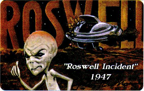 The Roswell Incident - 1947, John Russell Thomasson Limited Edition, numbered series 001-5001 - "The First"