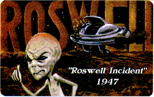 The Roswell Incident - 1947, John Russell Thomasson Limited Edition, numbered series 001-5001 - "The First"